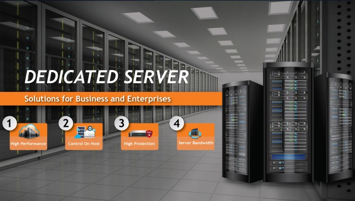 dedicated server with enterprise-grade hardware